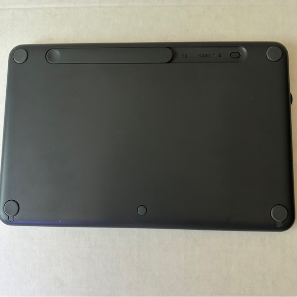 Logitech Black Keyboard with Yellow Slot - Picture 2 of 3